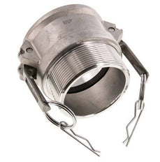 Camlock DN 60 (2 1/2'') Koppeling RvsR 2 1/2'' met buitendraad Type B MIL-C-27487
