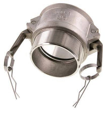 Camlock DN 75 (3'') Koppeling RvsR 3'' met buitendraad Type B MIL-C-27487