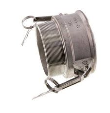 Camlock DN 90 (4'') Koppeling RvsR 4'' met buitendraad Type B MIL-C-27487