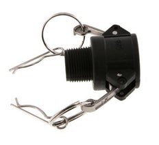 Camlock DN 20 (3/4'') Koppeling PolypropyleenR 3/4'' met buitendraad Type B MIL-C-27487