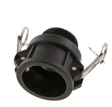 Camlock DN 50 (2'') Koppeling PolypropyleenR 2'' met buitendraad Type B MIL-C-27487
