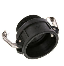 Camlock DN 75 (3'') Koppeling PolypropyleenR 3'' met buitendraad Type B MIL-C-27487