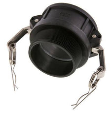 Camlock DN 75 (3'') Koppeling PolypropyleenR 3'' met buitendraad Type B MIL-C-27487