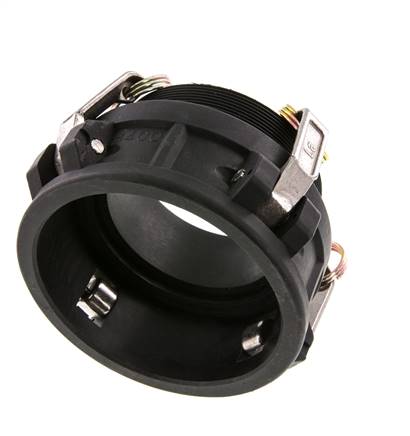 Camlock DN 90 (4'') Koppeling PolypropyleenR 4'' met buitendraad Type B MIL-C-27487