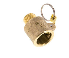 Camlock DN 15 (1/2'') Koppeling MessingR 1/2'' met buitendraad Type B MIL-C-27487