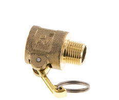 Camlock DN 15 (1/2'') Koppeling MessingR 1/2'' met buitendraad Type B MIL-C-27487
