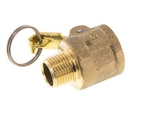 Camlock DN 15 (1/2'') Koppeling MessingR 1/2'' met buitendraad Type B MIL-C-27487