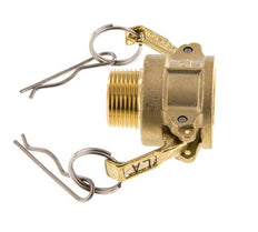 Camlock DN 20 (3/4'') Koppeling MessingR 3/4'' met buitendraad Type B MIL-C-27487