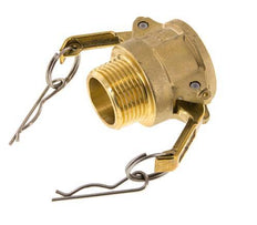 Camlock DN 25 (1'') Koppeling MessingR 1'' met buitendraad Type B MIL-C-27487