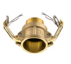 Camlock DN 32 (1 1/4'') Koppeling MessingR 1 1/4'' met buitendraad Type B MIL-C-27487