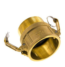 Camlock DN 60 (2 1/2'') Koppeling MessingR 2 1/2'' met buitendraad Type B MIL-C-27487