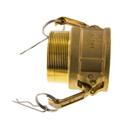 Camlock DN 60 (2 1/2'') Koppeling MessingR 2 1/2'' met buitendraad Type B MIL-C-27487