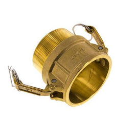 Camlock DN 60 (2 1/2'') Koppeling MessingR 2 1/2'' met buitendraad Type B MIL-C-27487