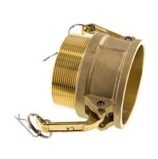 Camlock DN 75 (3'') Koppeling MessingR 3'' met buitendraad Type B MIL-C-27487