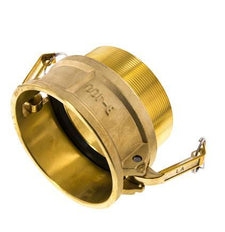 Camlock DN 90 (4'') Koppeling MessingR 4'' met buitendraad Type B MIL-C-27487