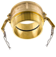 Camlock DN 120 (5'') Koppeling MessingR 5'' met buitendraad Type B MIL-C-27487