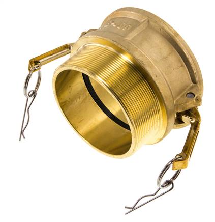 Camlock DN 120 (5'') Koppeling MessingR 5'' met buitendraad Type B MIL-C-27487