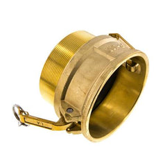 Camlock DN 140 (6'') Koppeling MessingR 6'' met buitendraad Type B MIL-C-27487