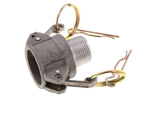 Camlock DN 20 (3/4'') Koppeling AluminiumR 3/4'' met buitendraad Type B MIL-C-27487