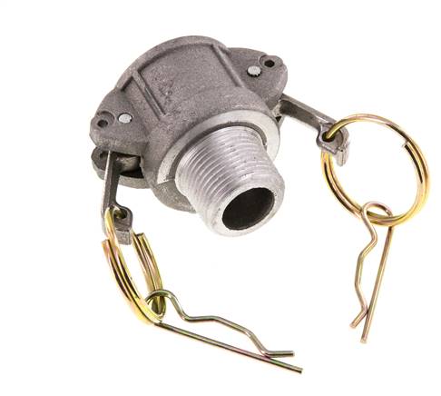 Camlock DN 20 (3/4'') Koppeling AluminiumR 3/4'' met buitendraad Type B MIL-C-27487