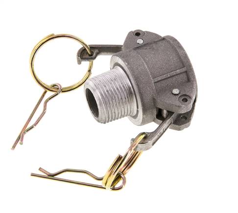 Camlock DN 20 (3/4'') Koppeling AluminiumR 3/4'' met buitendraad Type B MIL-C-27487