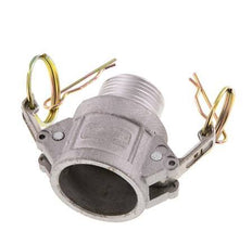 Camlock DN 25 (1'') Koppeling AluminiumR 1'' met buitendraad Type B MIL-C-27487
