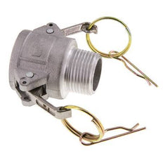 Camlock DN 25 (1'') Koppeling AluminiumR 1'' met buitendraad Type B MIL-C-27487