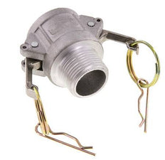Camlock DN 25 (1'') Koppeling AluminiumR 1'' met buitendraad Type B MIL-C-27487