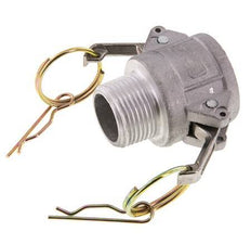 Camlock DN 25 (1'') Koppeling AluminiumR 1'' met buitendraad Type B MIL-C-27487