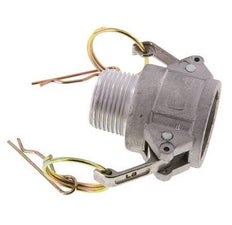 Camlock DN 25 (1'') Koppeling AluminiumR 1'' met buitendraad Type B MIL-C-27487