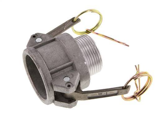 Camlock DN 32 (1 1/4'') Koppeling AluminiumR 1 1/4'' met buitendraad Type B MIL-C-27487