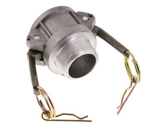 Camlock DN 32 (1 1/4'') Koppeling AluminiumR 1 1/4'' met buitendraad Type B MIL-C-27487