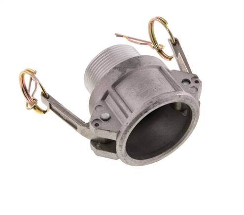 Camlock DN 40 (1 1/2'') Koppeling AluminiumR 1 1/2'' met buitendraad Type B MIL-C-27487