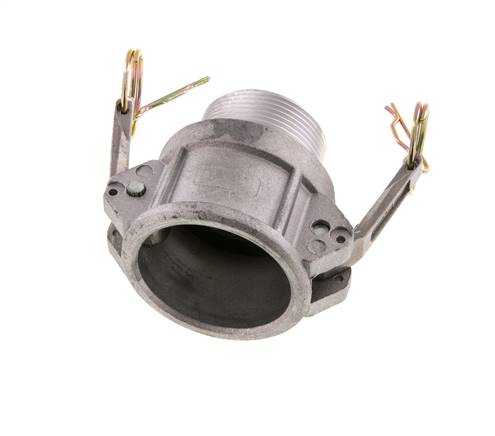 Camlock DN 40 (1 1/2'') Koppeling AluminiumR 1 1/2'' met buitendraad Type B MIL-C-27487