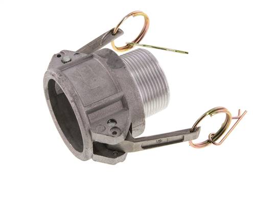 Camlock DN 40 (1 1/2'') Koppeling AluminiumR 1 1/2'' met buitendraad Type B MIL-C-27487