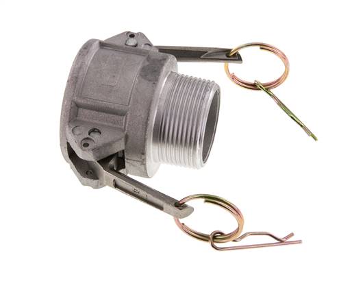 Camlock DN 40 (1 1/2'') Koppeling AluminiumR 1 1/2'' met buitendraad Type B MIL-C-27487