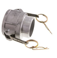 Camlock DN 50 (2'') Koppeling AluminiumR 2'' met buitendraad Type B MIL-C-27487