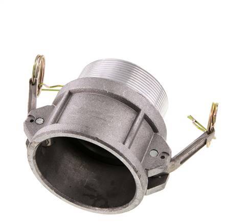 Camlock DN 60 (2 1/2'') Koppeling AluminiumR 2 1/2'' met buitendraad Type B MIL-C-27487