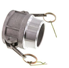 Camlock DN 60 (2 1/2'') Koppeling AluminiumR 2 1/2'' met buitendraad Type B MIL-C-27487