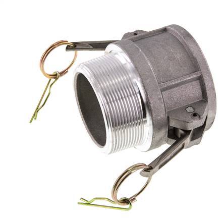Camlock DN 60 (2 1/2'') Koppeling AluminiumR 2 1/2'' met buitendraad Type B MIL-C-27487