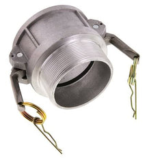 Camlock DN 75 (3'') Koppeling AluminiumR 3'' met buitendraad Type B MIL-C-27487