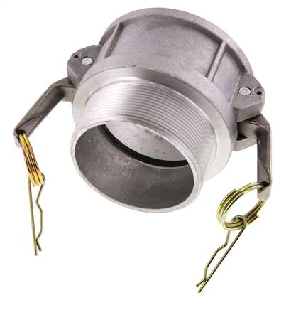 Camlock DN 75 (3'') Koppeling AluminiumR 3'' met buitendraad Type B MIL-C-27487
