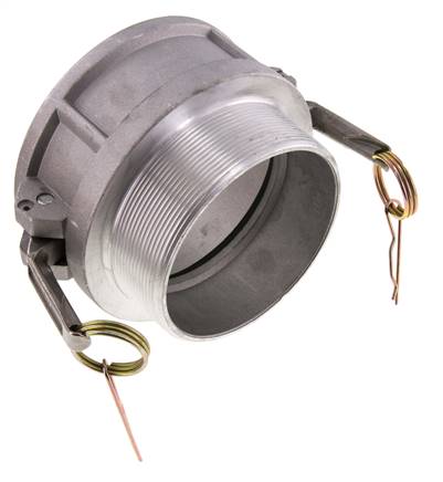 Camlock DN 90 (4'') Koppeling AluminiumR 4'' met buitendraad Type B MIL-C-27487