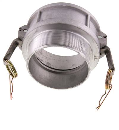 Camlock DN 90 (4'') Koppeling AluminiumR 4'' met buitendraad Type B MIL-C-27487