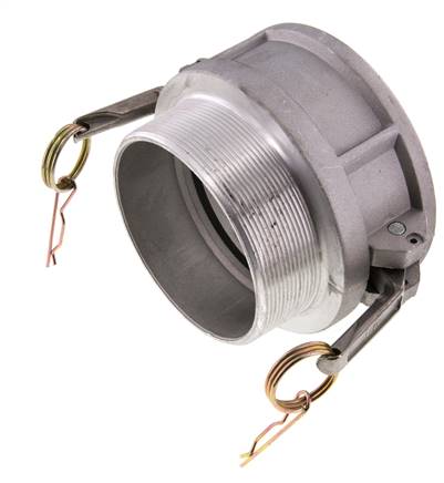Camlock DN 90 (4'') Koppeling AluminiumR 4'' met buitendraad Type B MIL-C-27487