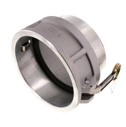 Camlock DN 120 (5'') Koppeling AluminiumR 5'' met buitendraad Type B MIL-C-27487