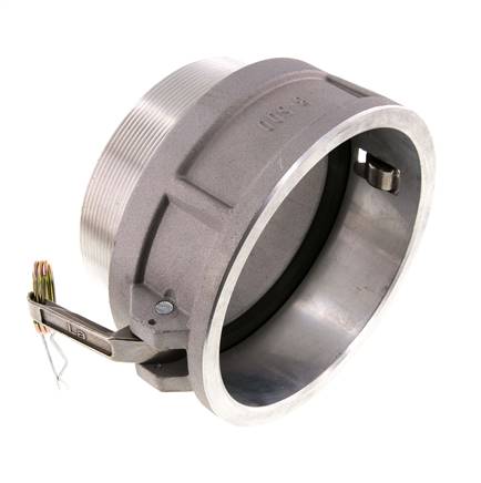 Camlock DN 120 (5'') Koppeling AluminiumR 5'' met buitendraad Type B MIL-C-27487