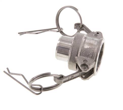Camlock DN 20 (3/4'') Stainless Steel Coupling Weld End (26.9 mm) Type B (AS) MIL-C-27487