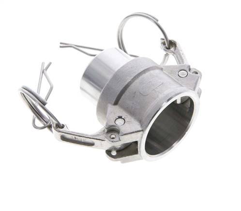 Camlock DN 25 (1'') Koppeling RVS met lasuiteinde (33.7 mm) Type B (AS) MIL-C-27487