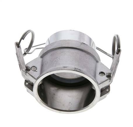 Camlock DN 50 (2'') Koppeling RVS met lasuiteinde (60.3 mm) Type B (AS) MIL-C-27487